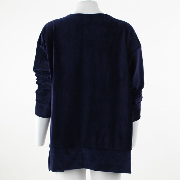 Jones New York  Stretch Cord Shoulder in Navy - Picture 3 of 5